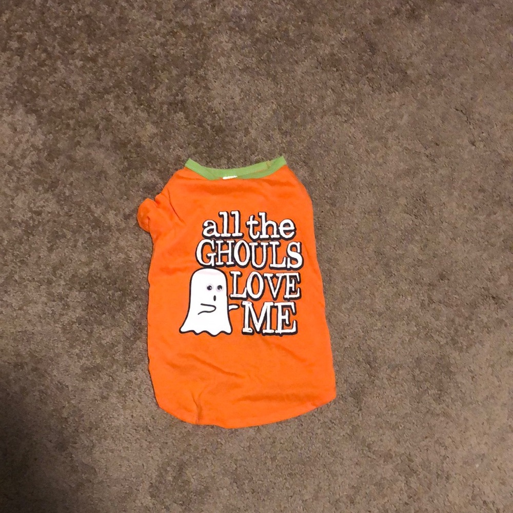 Simply Dog Halloween Shirt Size Large Like New